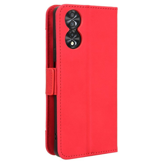 Klopové pouzdro pro TCL 40 NxtPaper, Card Slot, červené