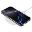 Magnetické pouzdro MagSafe pro iPhone 16 Pro Max, ERBORD CrystalMag, průhledné + sklo na displej