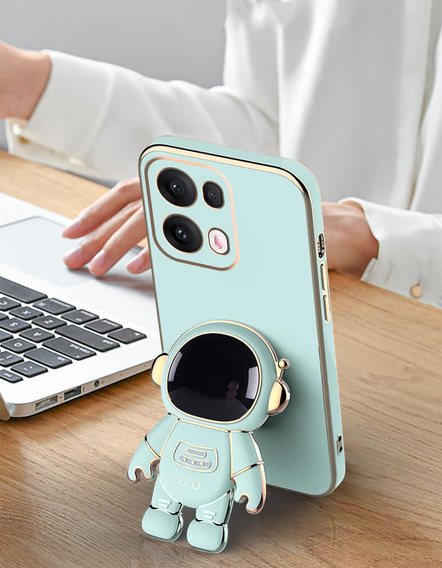 Pouzdro pro Oppo Reno 13, Astronaut, zelené