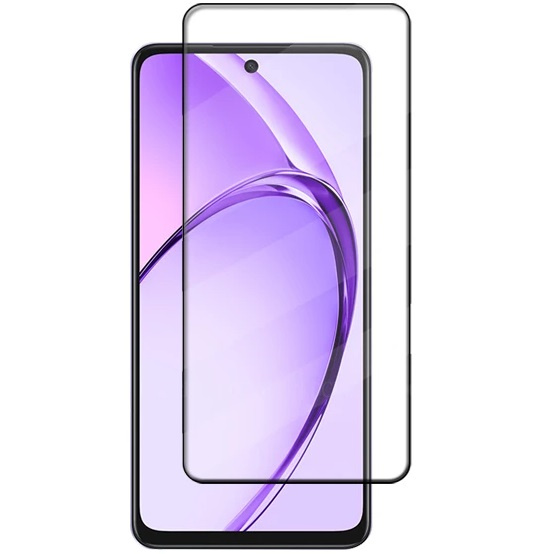 3D tvrzené sklo pro Oppo A40 / Oppo A40m, černý rámeček