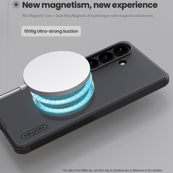 Pouzdro NILLKIN Frosted Shield Pro MagSafe pro Samsung Galaxy S26, černé