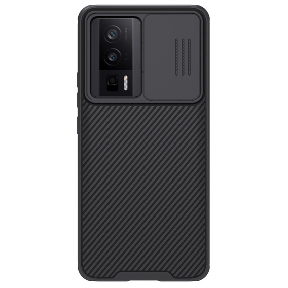 Pouzdro pro Poco F5 Pro, obrněné Nillkin, CamShield Pro, černé