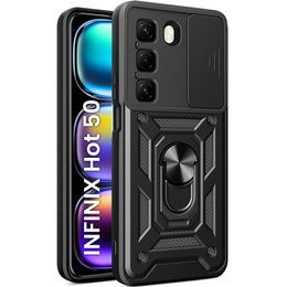 Pouzdro pro Infinix Hot 50 4G, CamShield Slide, černé