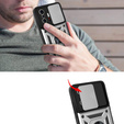 Pouzdro pro Xiaomi 11T / 11T Pro, CamShield Slide, stříbrné