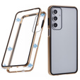 Pouzdro pro Samsung Galaxy A16, Magnetic Dual Glass, zlaté