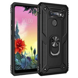 Pancéřové pouzdro pro LG K50S, Nox Case Ring, černé