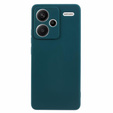 Pouzdro pro Xiaomi Redmi Note 13 Pro+, Silicone Lite, tmavě zelené