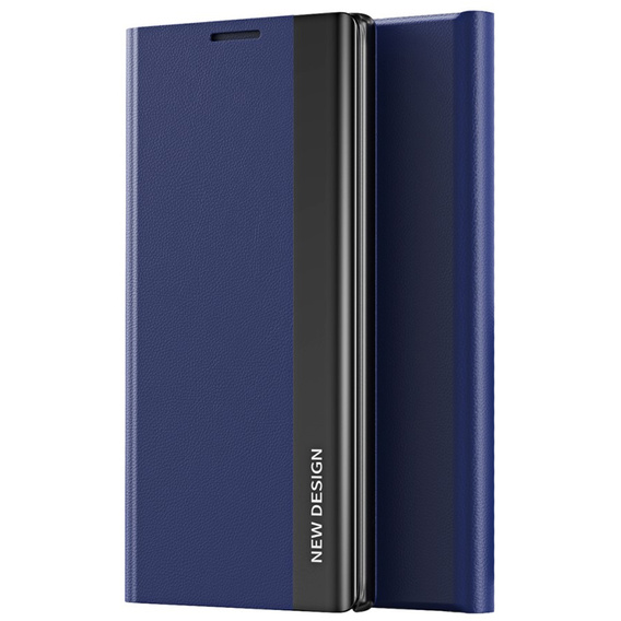 Klopové pouzdro pro Samsung Galaxy M33 5G, Side Magnetic, námořnicky modré