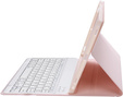 Pouzdro s podsvícenou bluetooth klávesnicí pro iPad 10.9 2022 (10 gen.), růžové