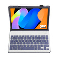Pouzdro s klávesnicí Bluetooth pro Lenovo Idea Tab 11" 2025 TB336FU TB336ZU, fialové