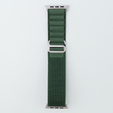 Nylonový řemínek pro Apple Watch 1/2/3/4/5/6/7/8/SE/ULTRA 42/44/45/49 mm, zelený