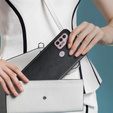 Klopové pouzdro pro Motorola Moto G10/G30, Flip, černé