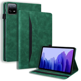 Pouzdro pro Xiaomi Pad 7, Classic, s prostorem pro stylus, zelené