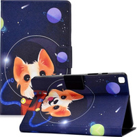 Pouzdro pro Samsung Galaxy Tab A7 Lite 8.7 T220 / T225, astronaut dog