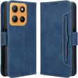 Klopové pouzdro pro Motorola Moto G15 / Motorola Moto G15 Power, Card Slot, námořnicky modré