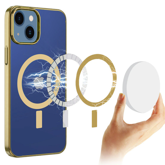 Pouzdro pro iPhone 13 mini, ERBORD Hybrid MagSafe Case, modré