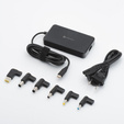 Univerzální napájecí adaptér pro notebook Forcell E856 USB-C 90 W s vyměnitelnými koncovkami