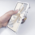 Pouzdro pro Infinix Note 40 Pro, Aluminium Alloy Bumper, stříbrné