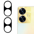 2x tvrzené sklo ERBORD pro kameru na Realme C55, černé