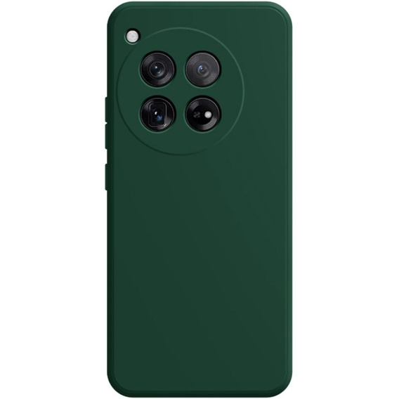 Pouzdro pro OnePlus 12 5G, Silicone Lite, zelené