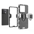 Pouzdro pro Xiaomi Redmi Note 13 5G, Kickstand Ring, černé