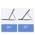 Pouzdro + klávesnice Samsung Galaxy Tab S10 Ultra, Dux Ducis TouchPad Leather Pen Slot, černé