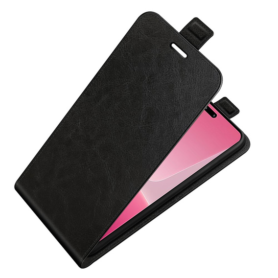 Klopové pouzdro pro Xiaomi 13 Lite, Flip, černé