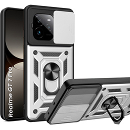 Pouzdro pro Realme GT 7 Pro, CamShield Slide, stříbrné