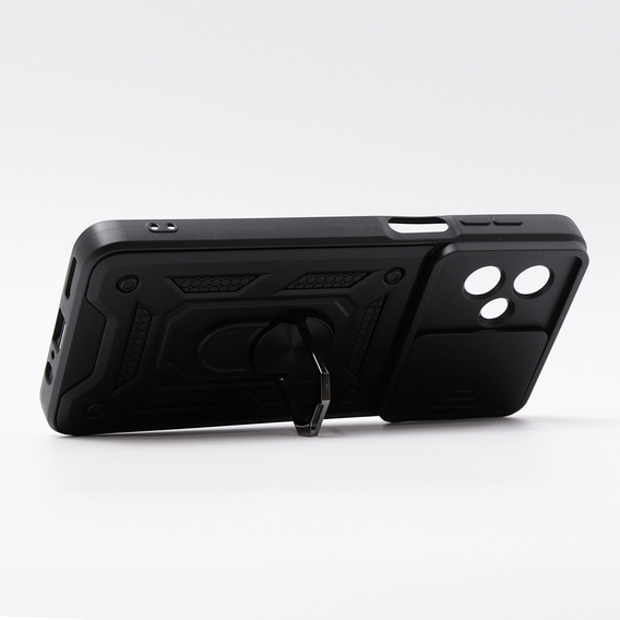 Pouzdro pro Motorola Moto G54 5G, CamShield Slide, černé