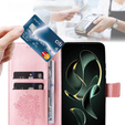 Klopové pouzdro pro Xiaomi 13T / 13T Pro, strom, růžové rose gold