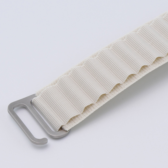 Nylonový řemínek pro Apple Watch 1/2/3/4/5/6/7/8/SE/ULTRA 42/44/45/49 mm, béžový