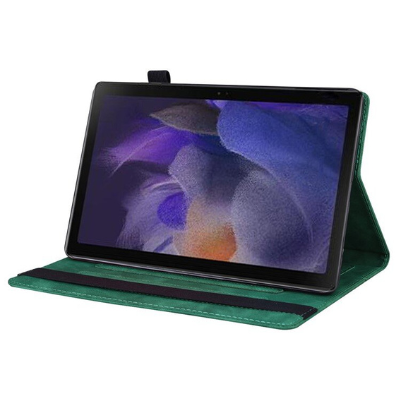 Pouzdro pro Lenovo Tab M11, Classic, s prostorem pro stylus, zelené