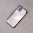 Pouzdro pro iPhone 11, Magnetic Dual Glass, fialové