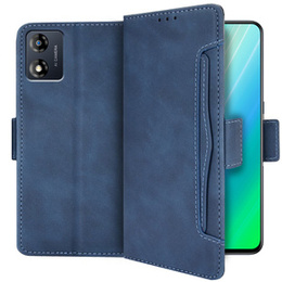 Klopové pouzdro pro Motorola Moto E13, Card Slot, modré