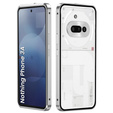 Pouzdro pro Nothing Phone 3A, Frame Case, stříbrné
