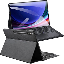 Pouzdro s klávesnicí pro Samsung Galaxy Tab S8 Ultra / S9 Ultra / S10 Ultra, Dux Ducis DK Series, černé
