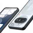 Pouzdro pro Nothing Phone 3A, Fusion Hybrid, průhledné