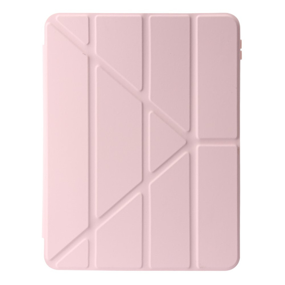 Pouzdro pro iPad 10.9" 2022 (10 gen.), Origami, růžové rose gold