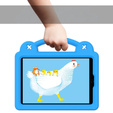 Dětské pouzdro pro iPad mini 7.9" 2019/2015/2014/2013/2012 (5/4/3/2/1 gen.), Cute Patterns, se stojánkem, modré