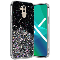 Pouzdro pro Huawei Mate 20 Lite, Glittery, černé