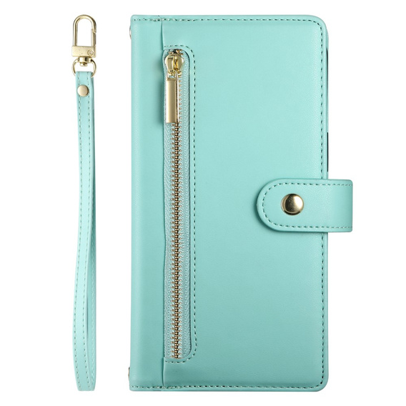 Klopové pouzdro pro Honor Magic 7 Lite, Wallet Zipper Pocket, mincovní