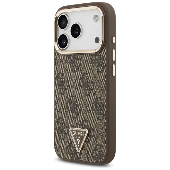 Pouzdro Guess 4G Triangle Logo MagSafe pro iPhone 17 Pro