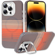 Pouzdro iPhone 14 Pro, Frame Kickstand, pro MagSafe, Sunset Grey