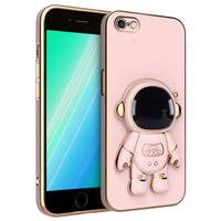 Pouzdro pro iPhone 6 / 6s, Astronaut, růžové rose gold