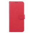 Klopové pouzdro pro Oppo A79 5G, Crazy Horse Wallet, červené