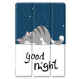 Pouzdro pro Samsung Galaxy Tab S10 Lite / S10 FE / S9 FE, s klopou, sleeping cat
