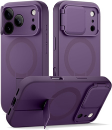 Pouzdro Suritch Shockproof s podstavcem a krytem fotoaparátu, pro MagSafe pro iPhone 17 Pro Max