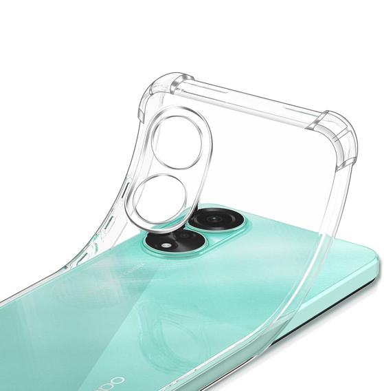 Pouzdro pro Oppo A78 4G, Dropproof, průhledné