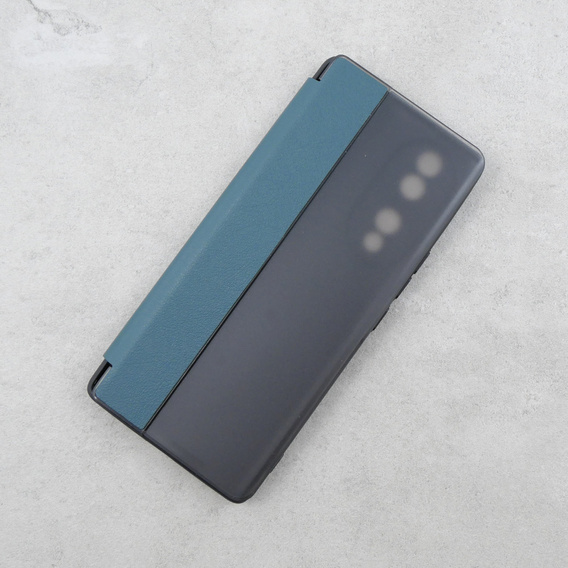 Flipové pouzdro pro Honor 70 5G, Side View, zelené