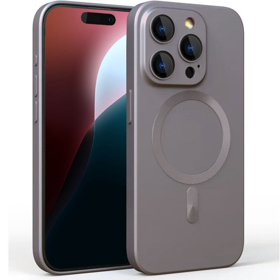 Pouzdro pro iPhone 16 Pro, ColorMag, pro MagSafe, šedé